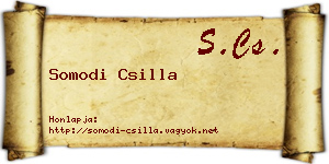 Somodi Csilla névjegykártya